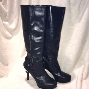 Nine West tall leather boots